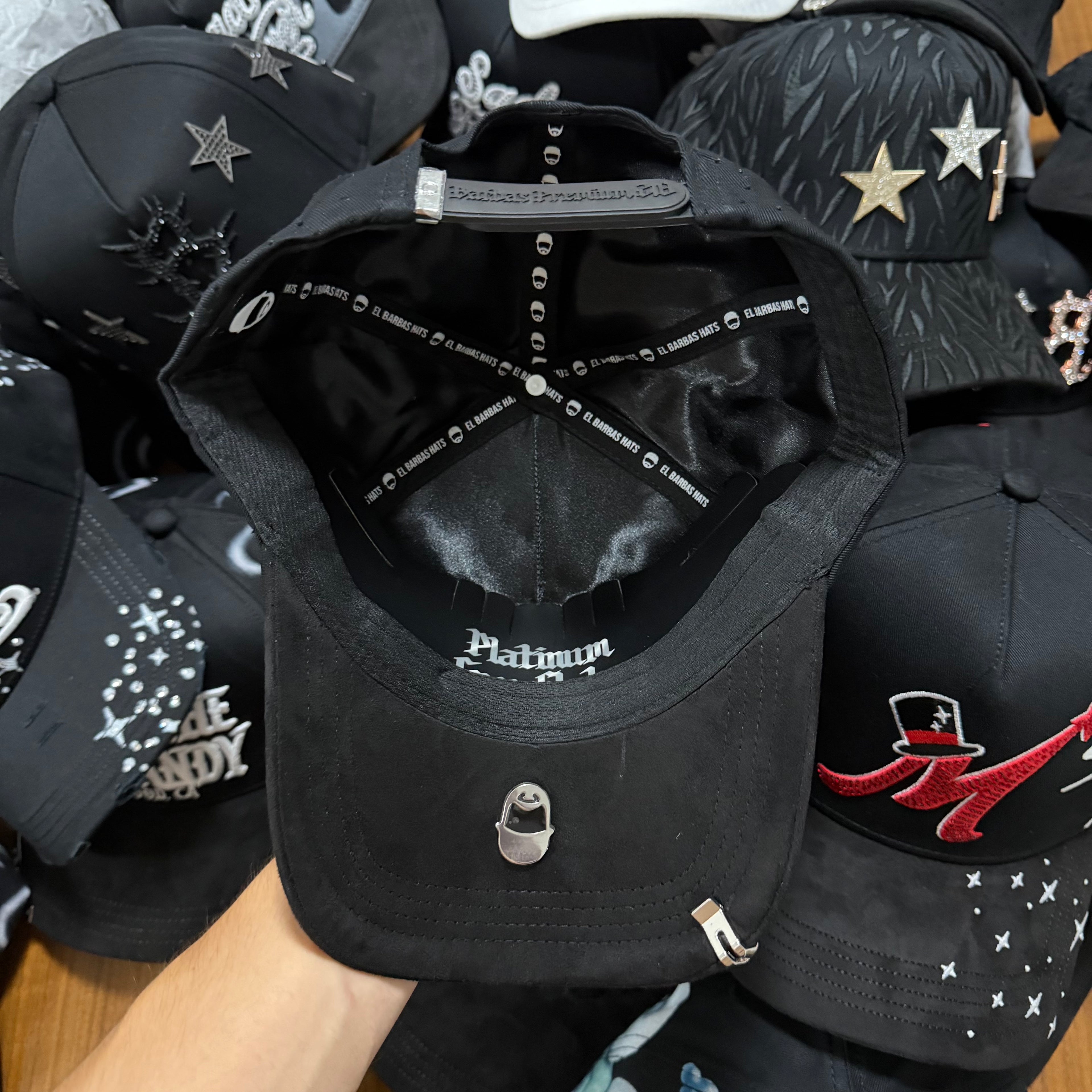 BARBAS HATS "B CROSS 24K"