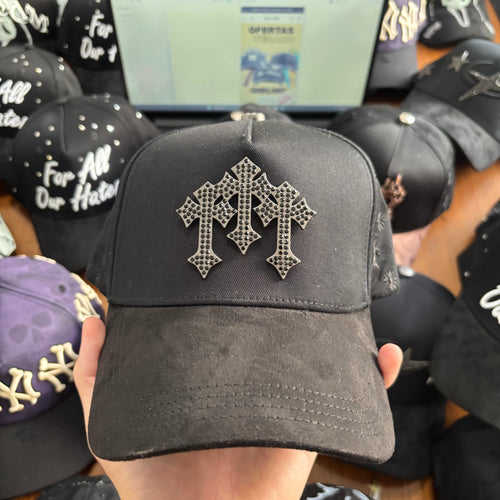 BARBAS HATS "CHROME I BLACK OUT"